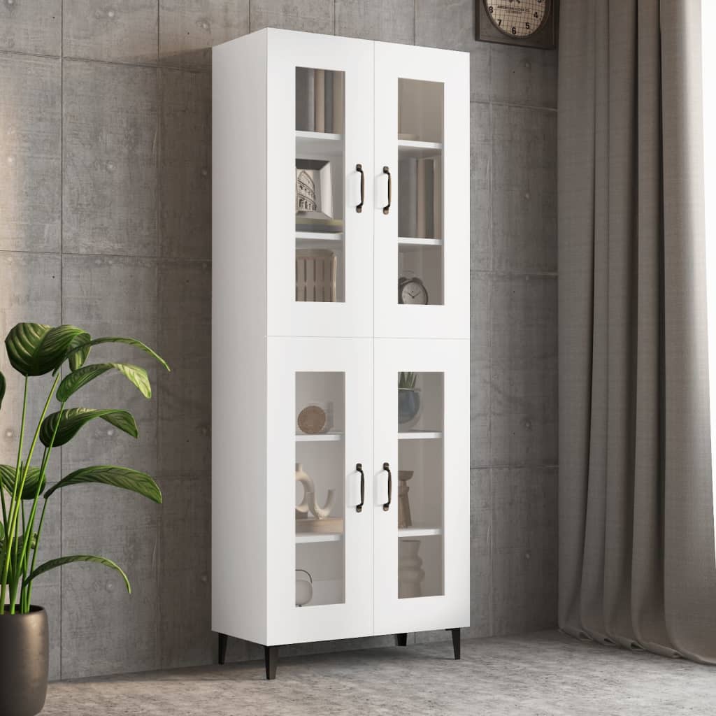 Armoire murale suspendue Blanc 69,5x34x90 cm - XIOS