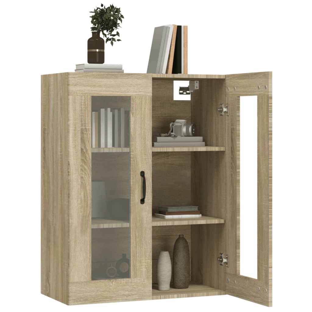 Armoire murale suspendue Chêne sonoma 69,5x34x90 cm - XIOS