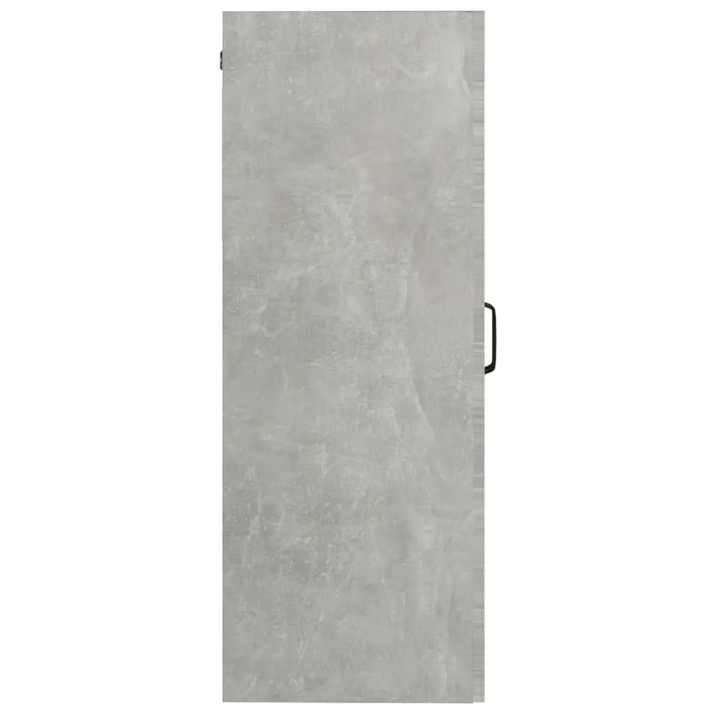 Armoire murale suspendue Gris béton 69,5x34x90 cm - XIOS