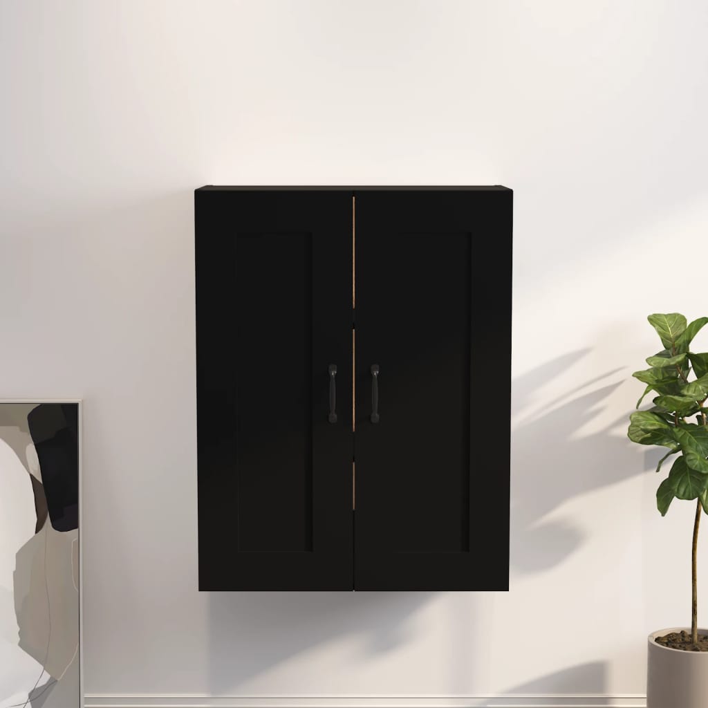 Armoire murale suspendue Noir 69,5x32,5x90 cm - XIOS
