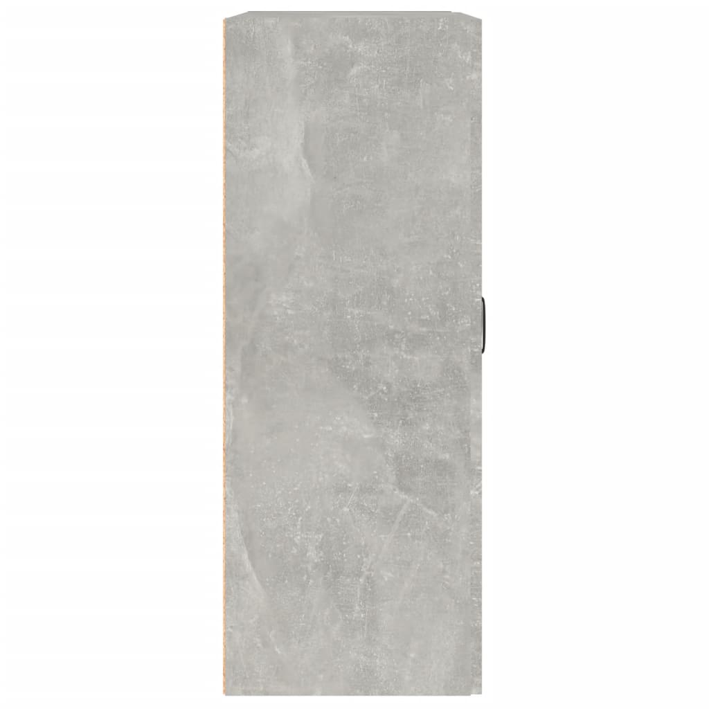 Armoire murale suspendue Gris béton 69,5x32,5x90 cm - XIOS