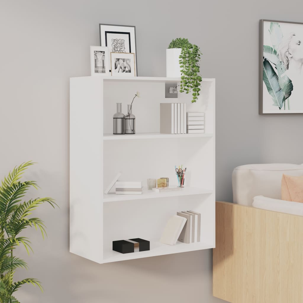 Armoire murale suspendue Blanc 69,5x32,5x90 cm - XIOS