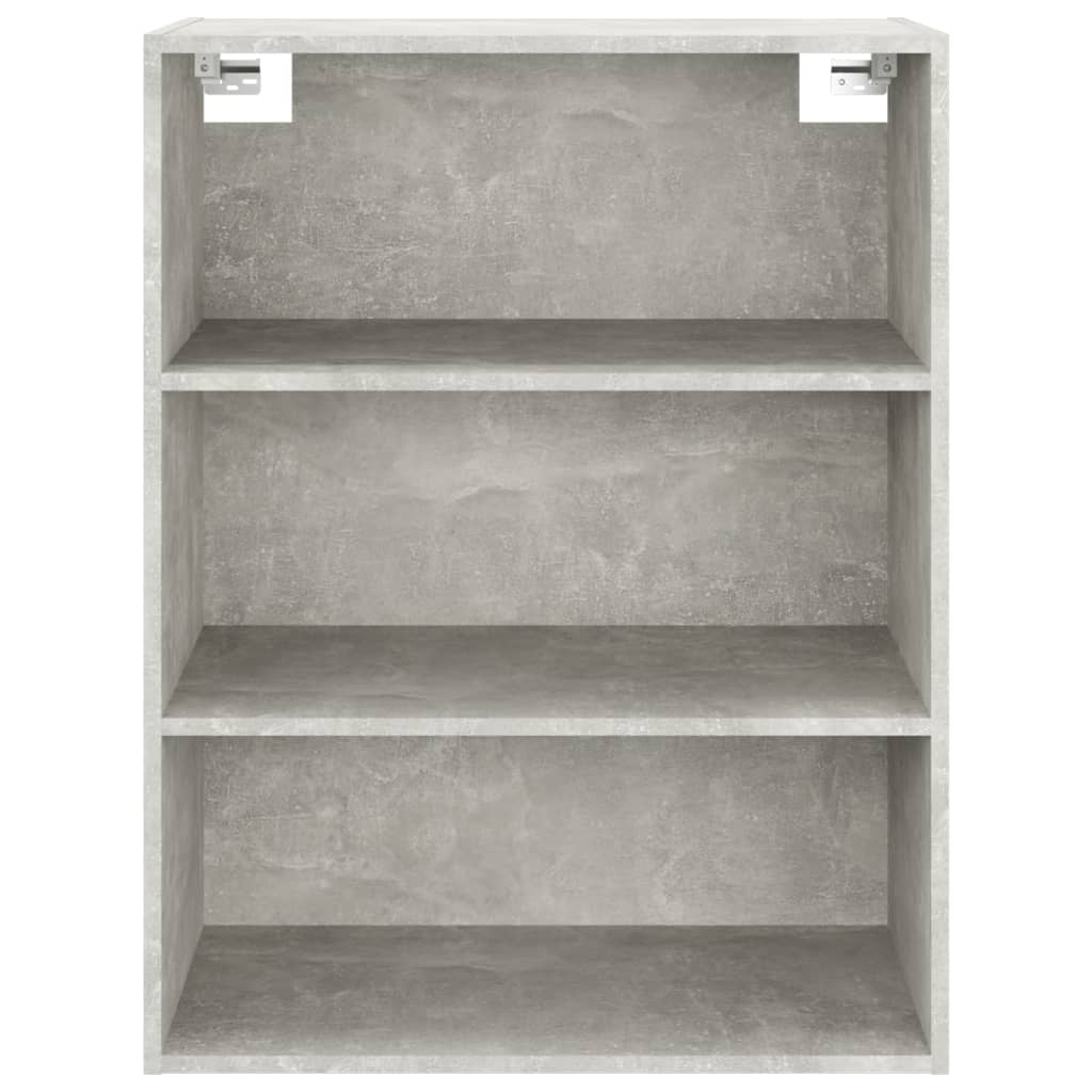 Armoire murale suspendue Gris béton 69,5x32,5x90 cm - XIOS