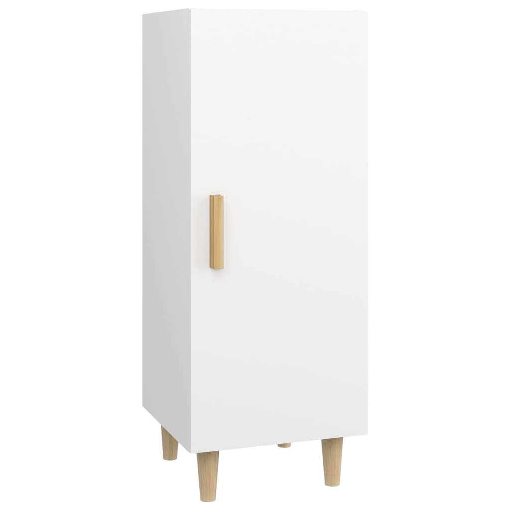 Buffet Blanc 34,5x34x90 cm Bois d'ingénierie - XIOS