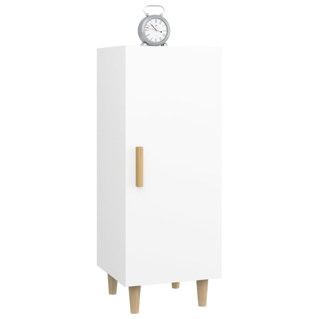 Buffet Blanc 34,5x34x90 cm Bois d'ingénierie - XIOS