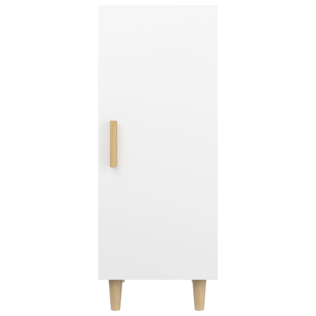 Buffet Blanc 34,5x34x90 cm Bois d'ingénierie - XIOS