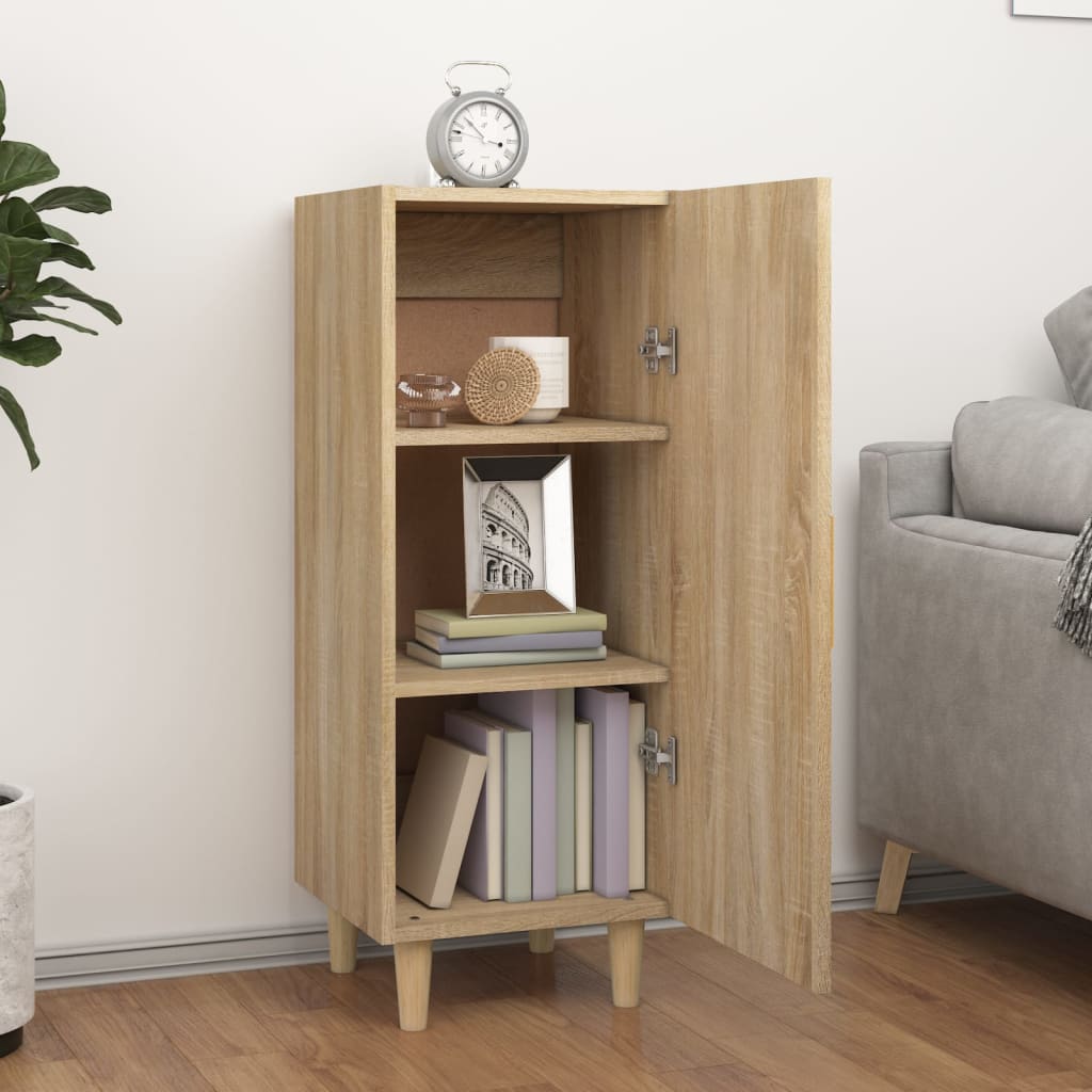 Buffet Chêne sonoma 34,5x34x90 cm Bois d'ingénierie - XIOS