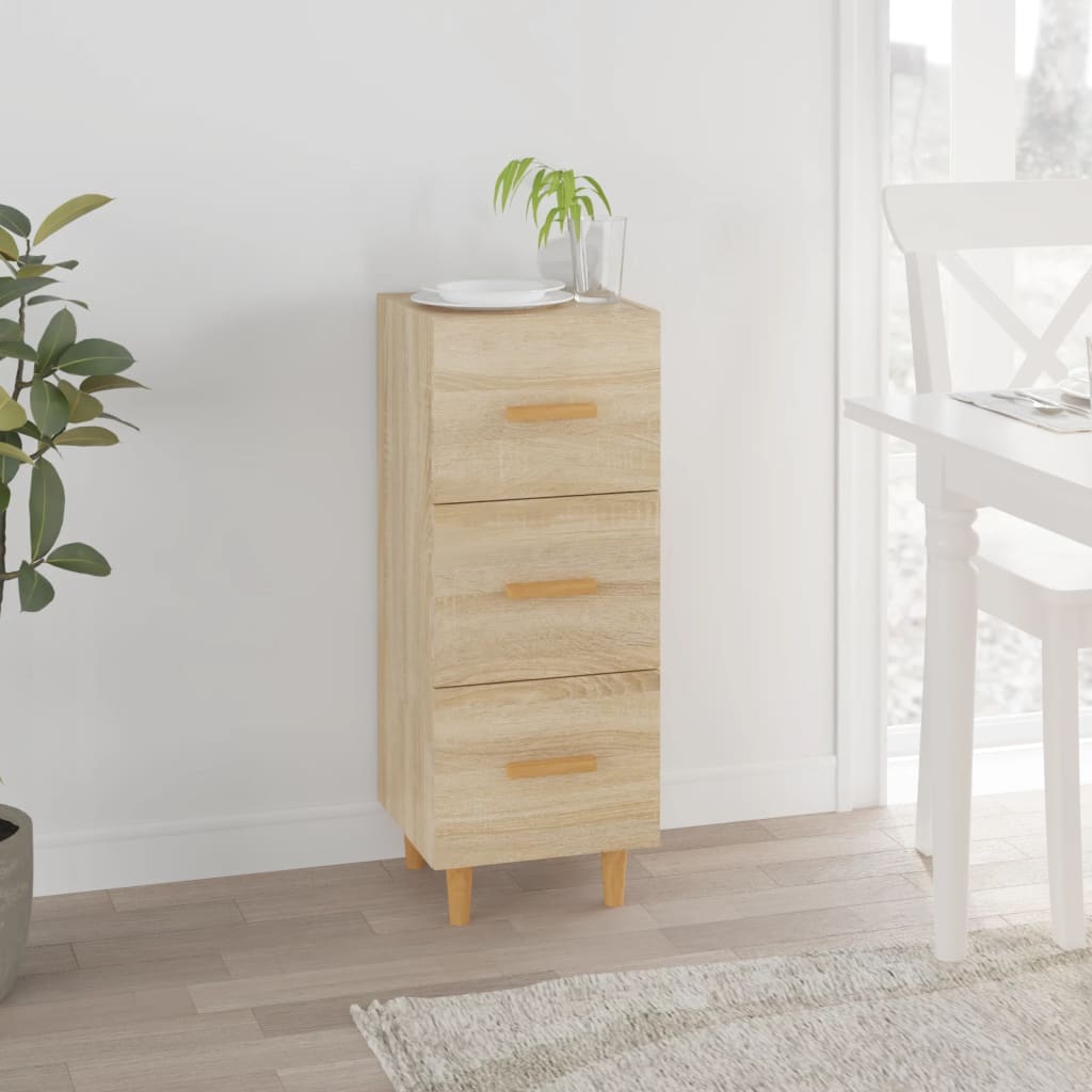 Buffet Chêne sonoma 34,5x34x90 cm Bois d'ingénierie - XIOS