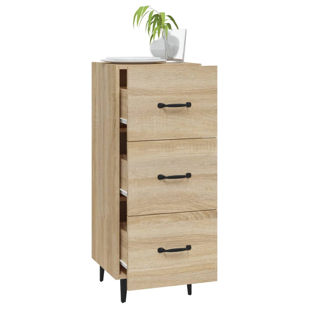 Buffet Chêne sonoma 34,5x34x90 cm Bois d'ingénierie - XIOS