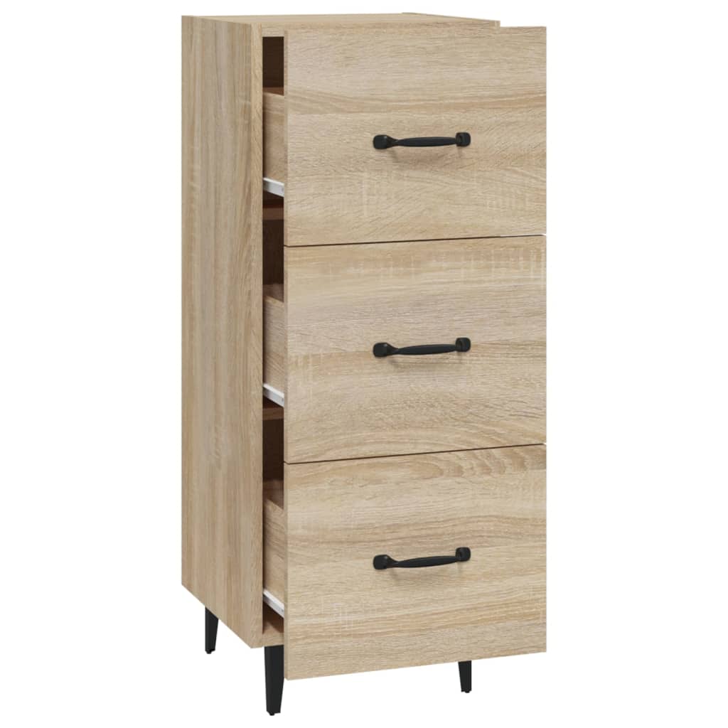 Buffet Chêne sonoma 34,5x34x90 cm Bois d'ingénierie - XIOS