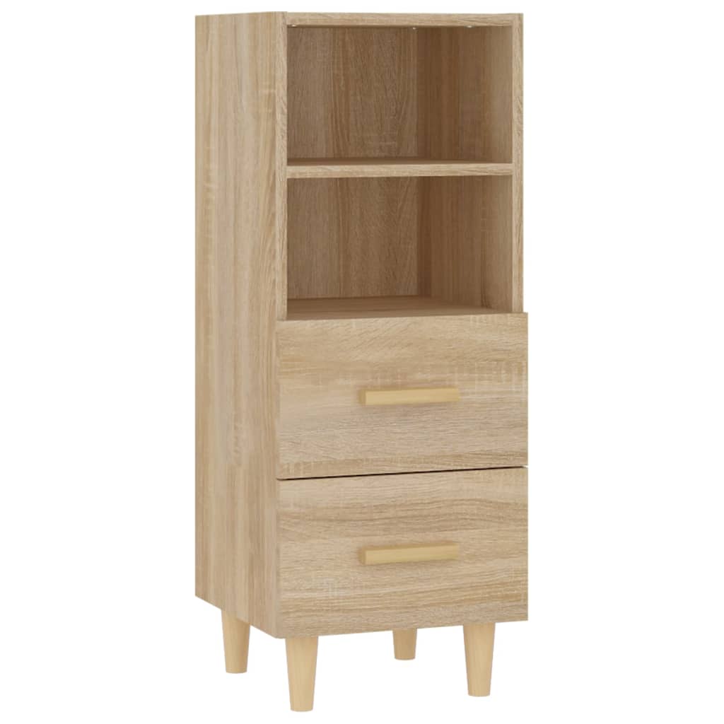 Buffet Chêne sonoma 34,5x34x90 cm Bois d'ingénierie - XIOS