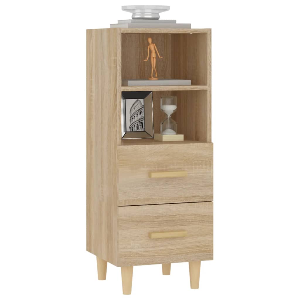 Buffet Chêne sonoma 34,5x34x90 cm Bois d'ingénierie - XIOS