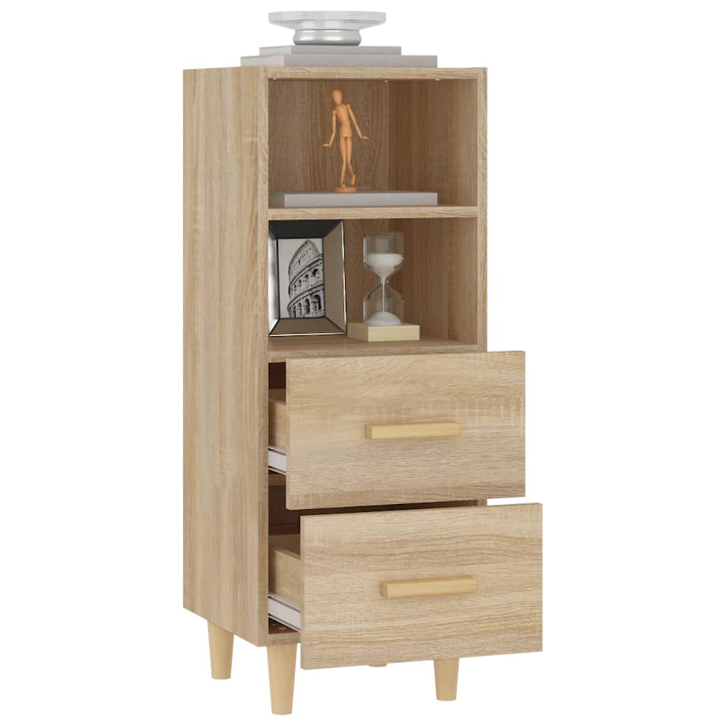 Buffet Chêne sonoma 34,5x34x90 cm Bois d'ingénierie - XIOS