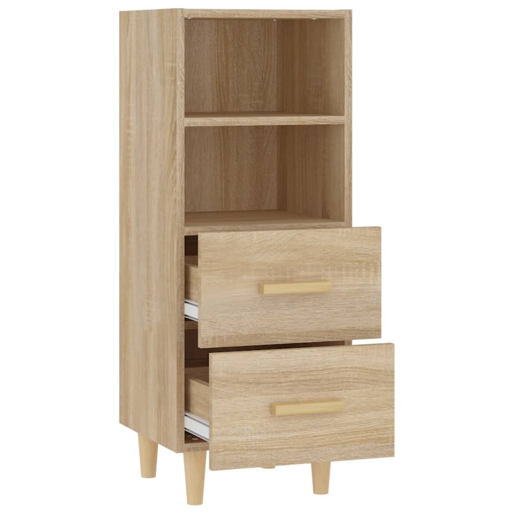 Buffet Chêne sonoma 34,5x34x90 cm Bois d'ingénierie - XIOS