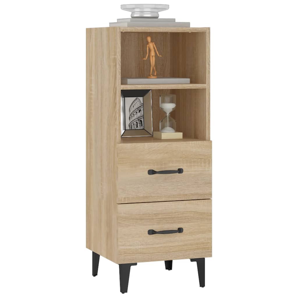 Buffet Chêne sonoma 34,5x34x90 cm Bois d'ingénierie - XIOS
