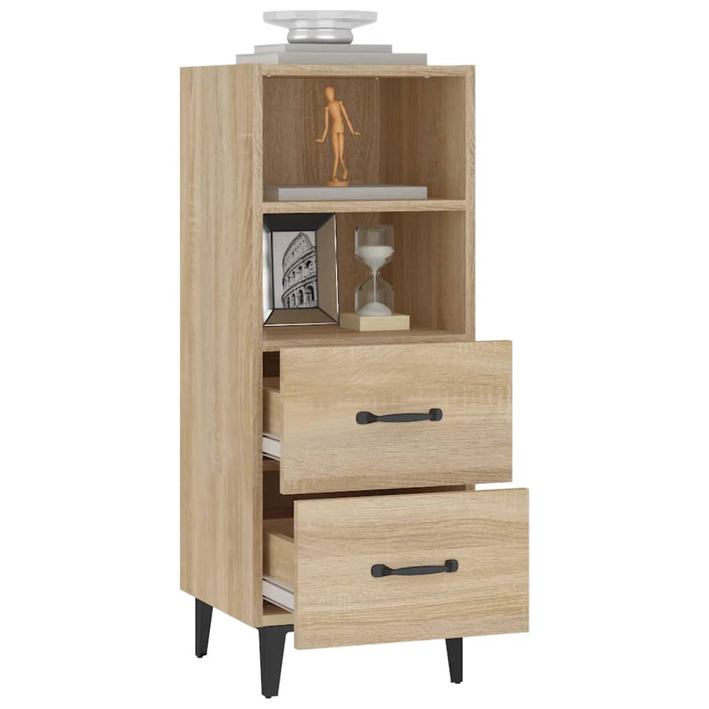 Buffet Chêne sonoma 34,5x34x90 cm Bois d'ingénierie - XIOS