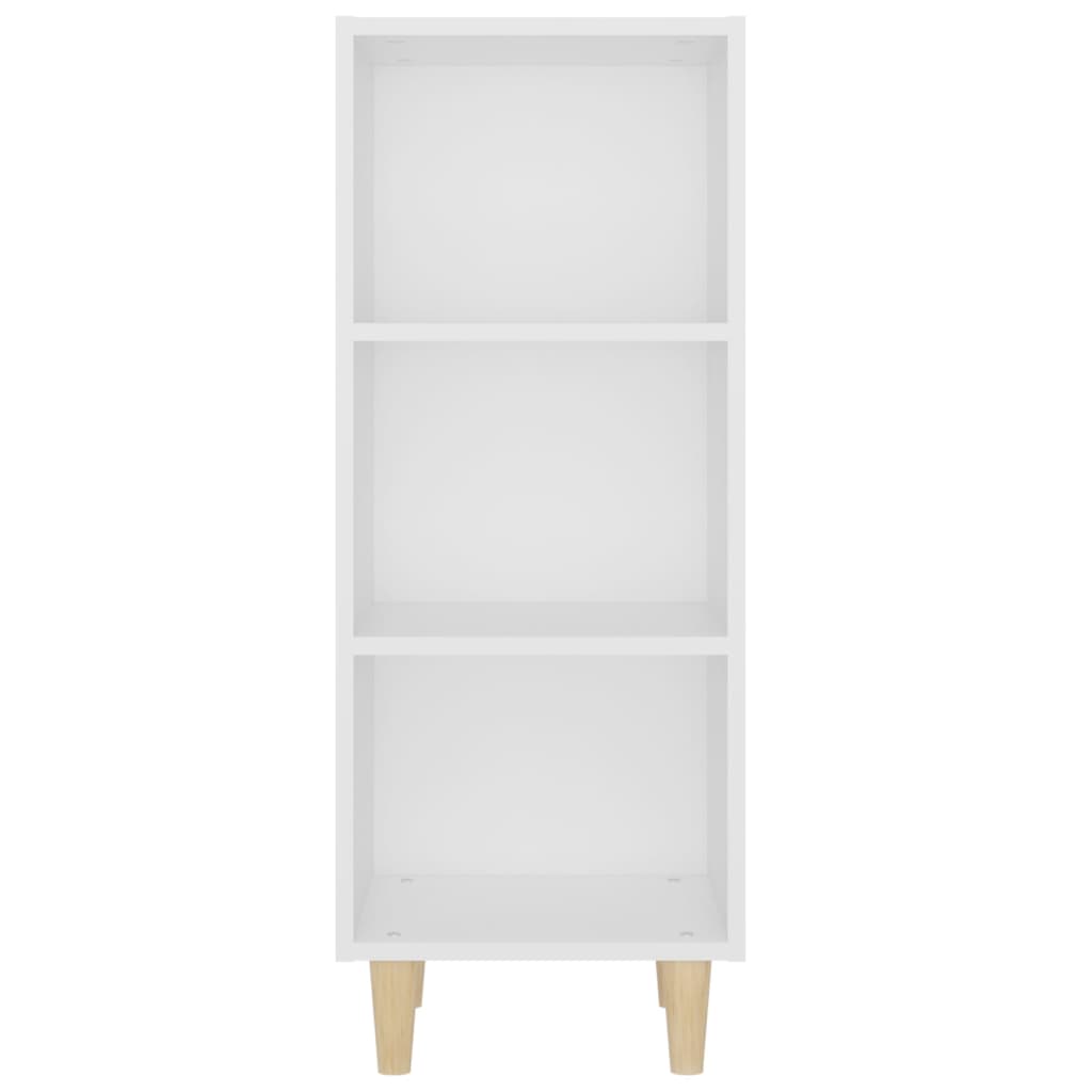 Buffet Blanc 34,5x32,5x90 cm Bois d'ingénierie - XIOS
