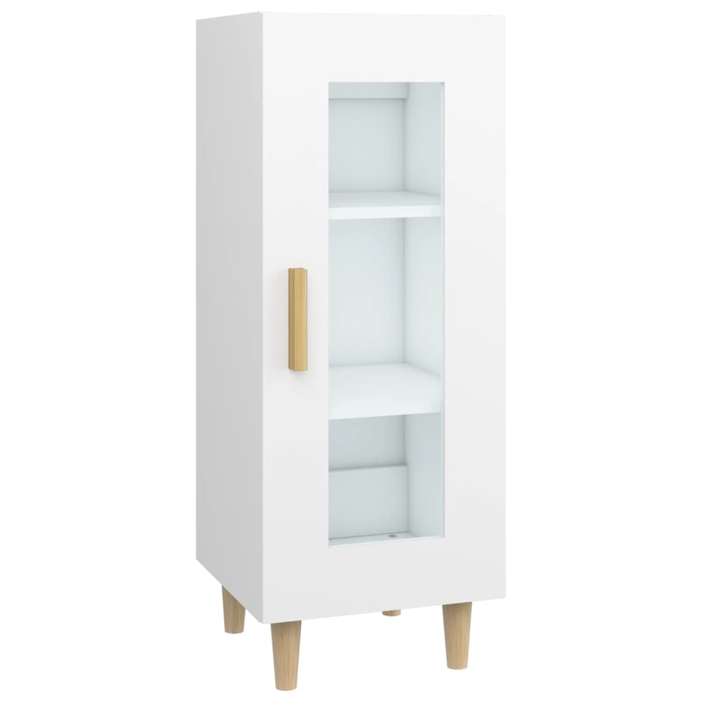 Buffet blanc 34,5x34x90 cm bois d'ingénierie - XIOS