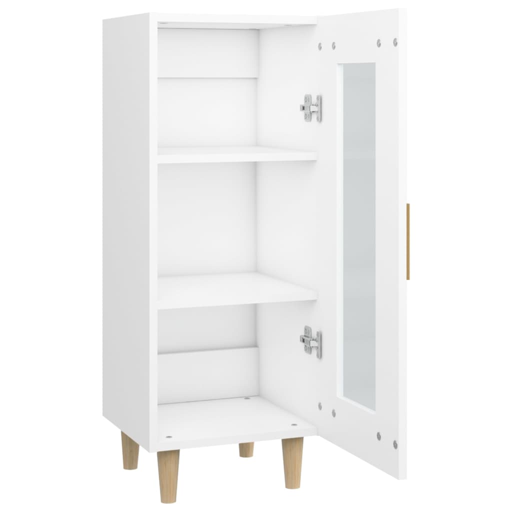 Buffet blanc 34,5x34x90 cm bois d'ingénierie - XIOS