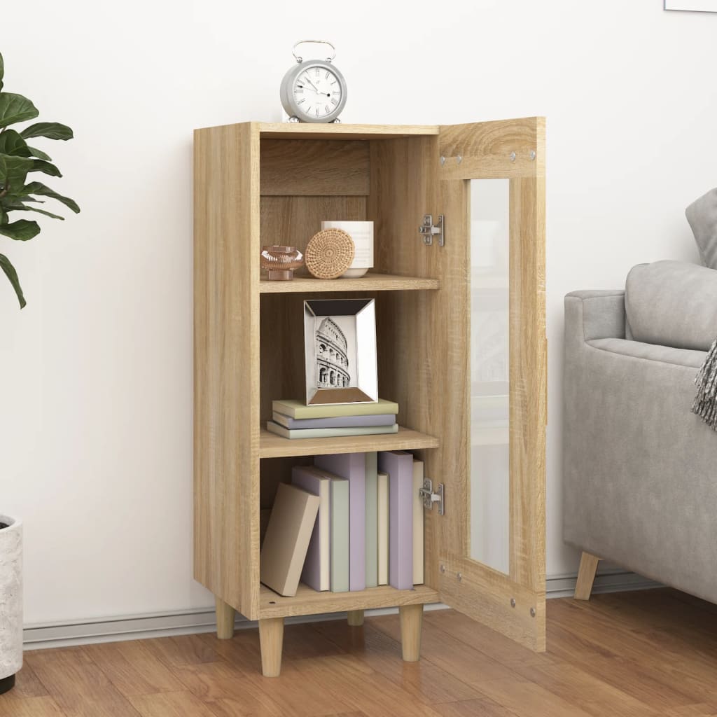 Buffet Chêne sonoma 34,5x34x90 cm Bois d'ingénierie - XIOS