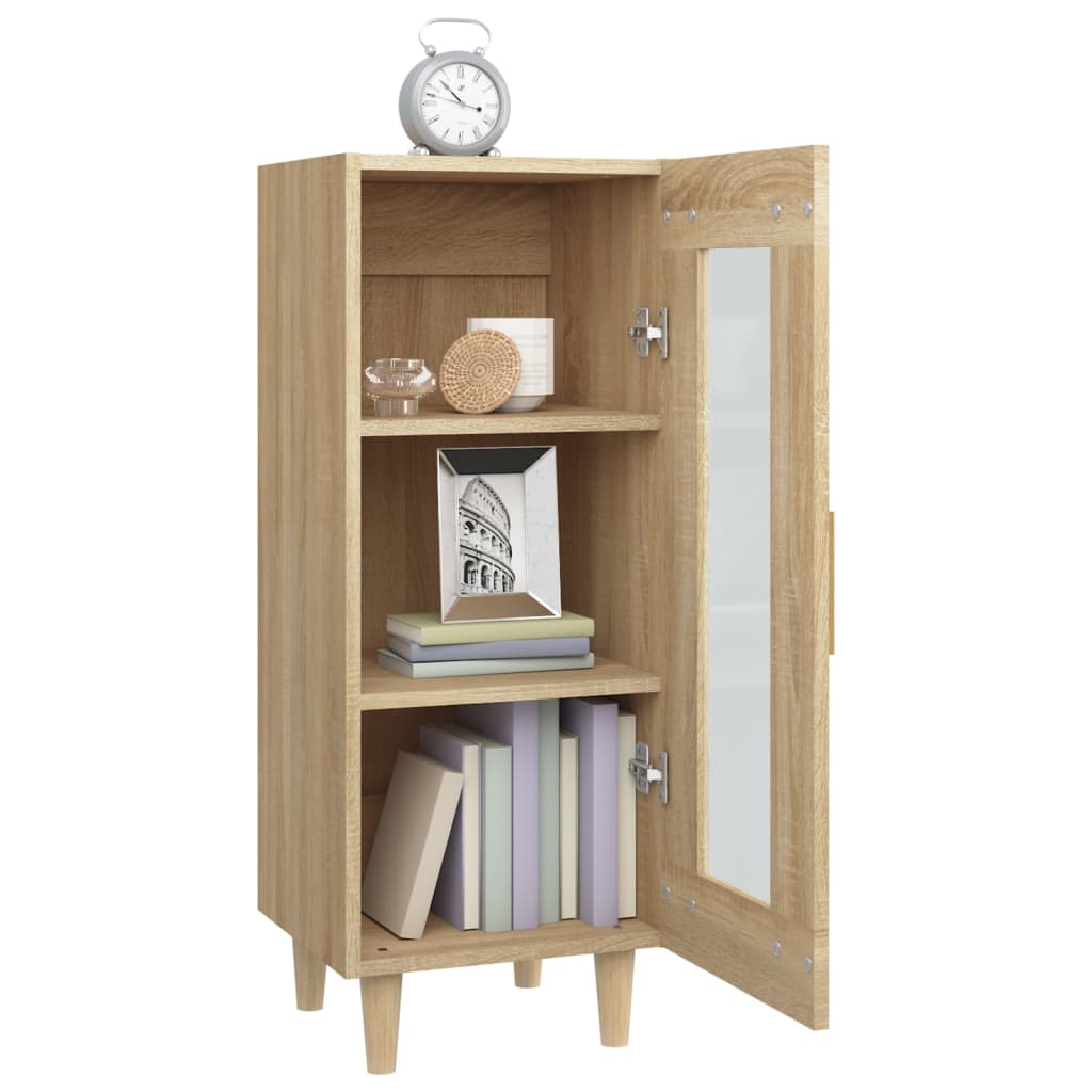 Buffet Chêne sonoma 34,5x34x90 cm Bois d'ingénierie - XIOS