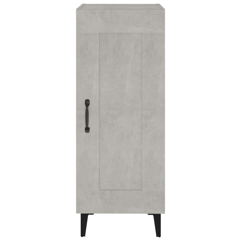 Buffet Gris béton 34,5x34x90 cm Bois d'ingénierie - XIOS