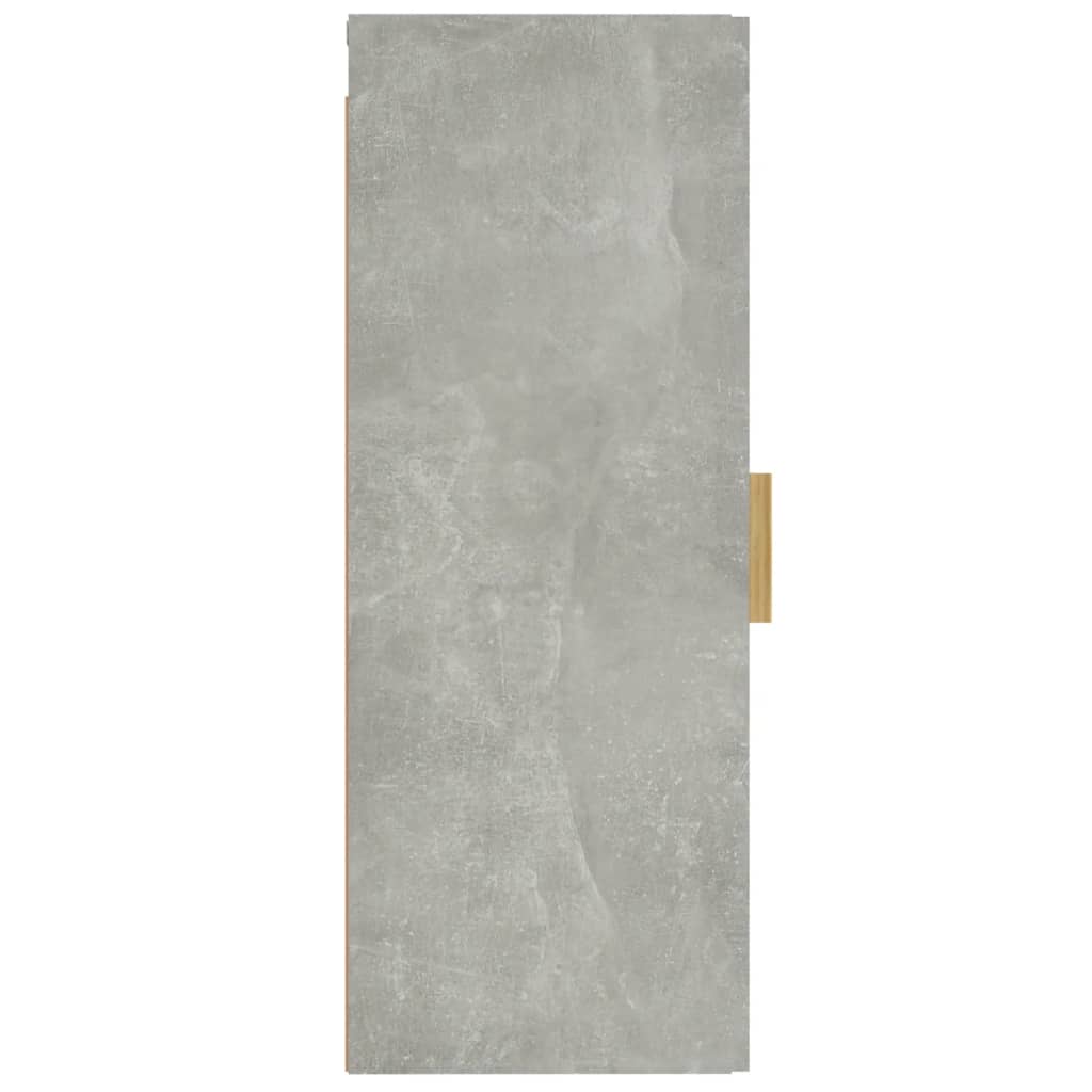Armoire murale Gris béton 34,5x34x90 cm Bois d'ingénierie - XIOS