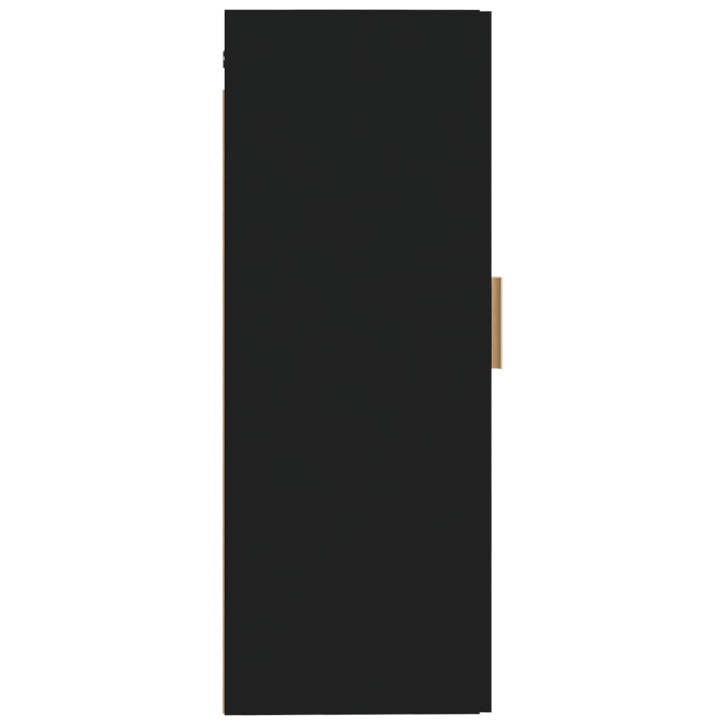 Armoire murale Noir 35x34x90 cm Bois d'ingénierie - XIOS