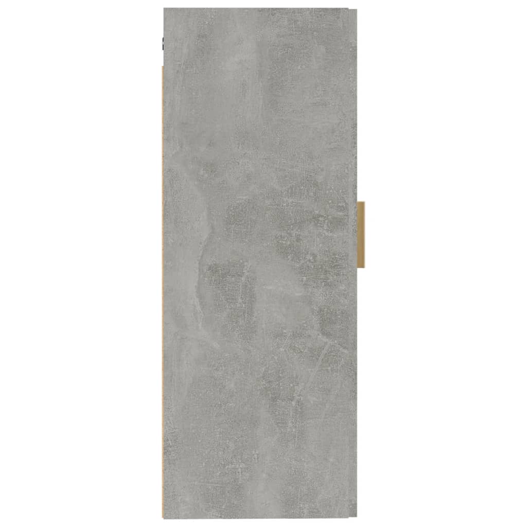 Armoire murale Gris béton 35x34x90 cm Bois d'ingénierie - XIOS