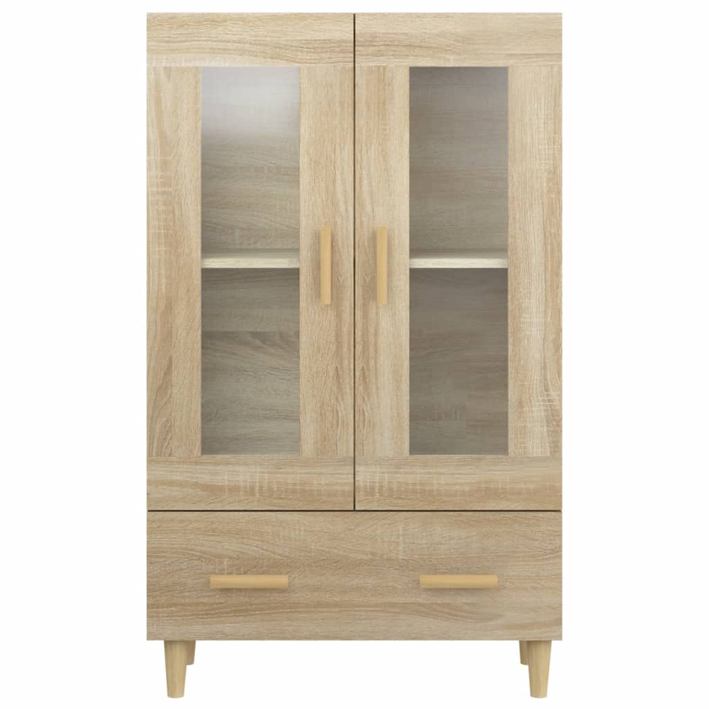 Buffet haut Chêne sonoma 70x31x115 cm Bois d'ingénierie - XIOS