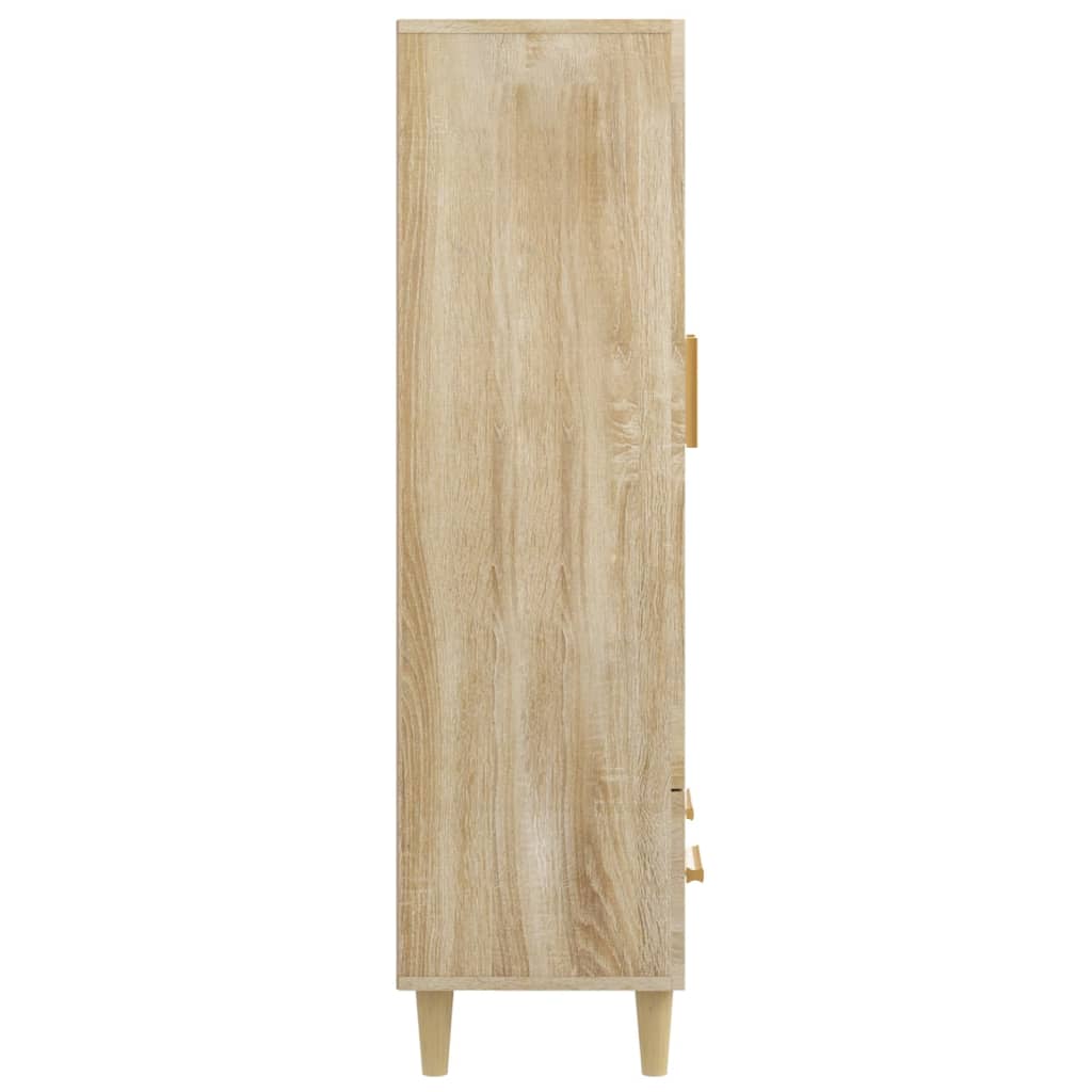 Buffet haut Chêne sonoma 70x31x115 cm Bois d'ingénierie - XIOS
