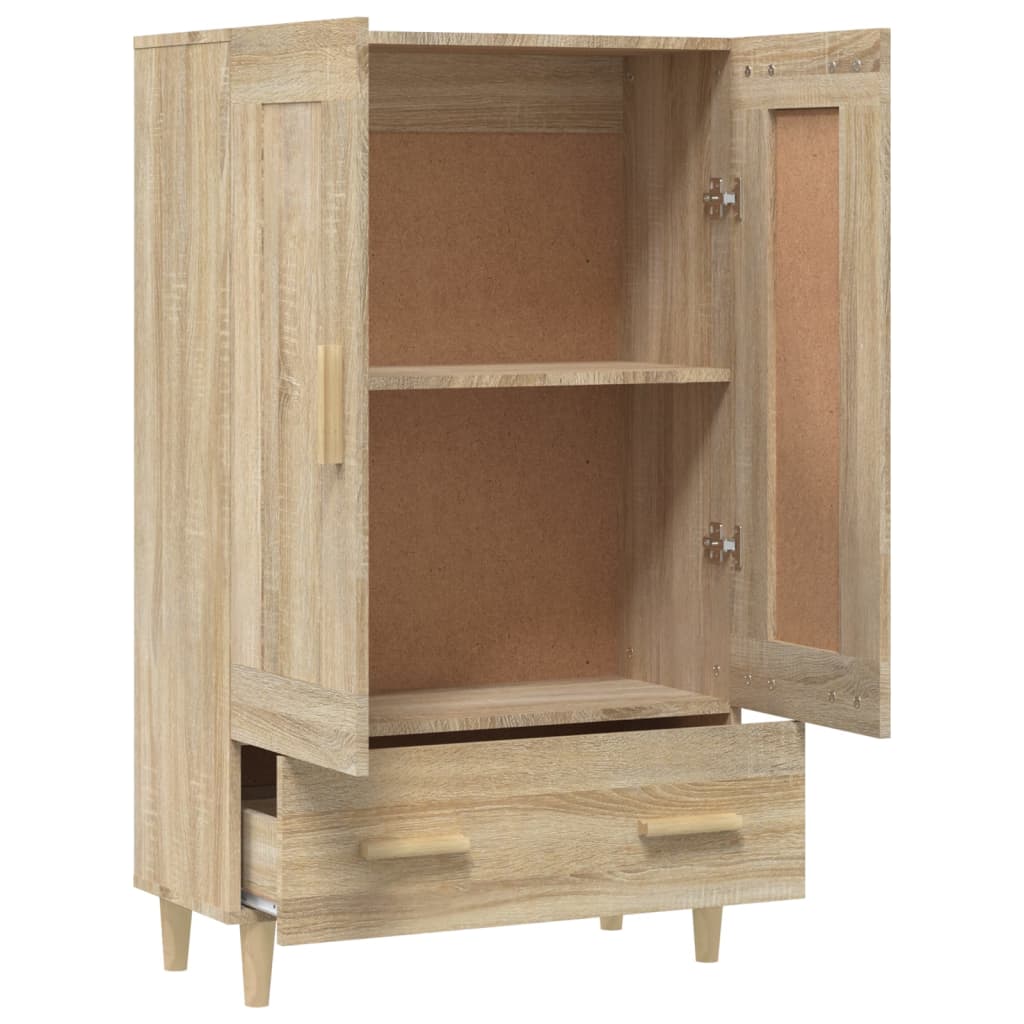 Buffet haut Chêne sonoma 70x31x115 cm Bois d'ingénierie - XIOS