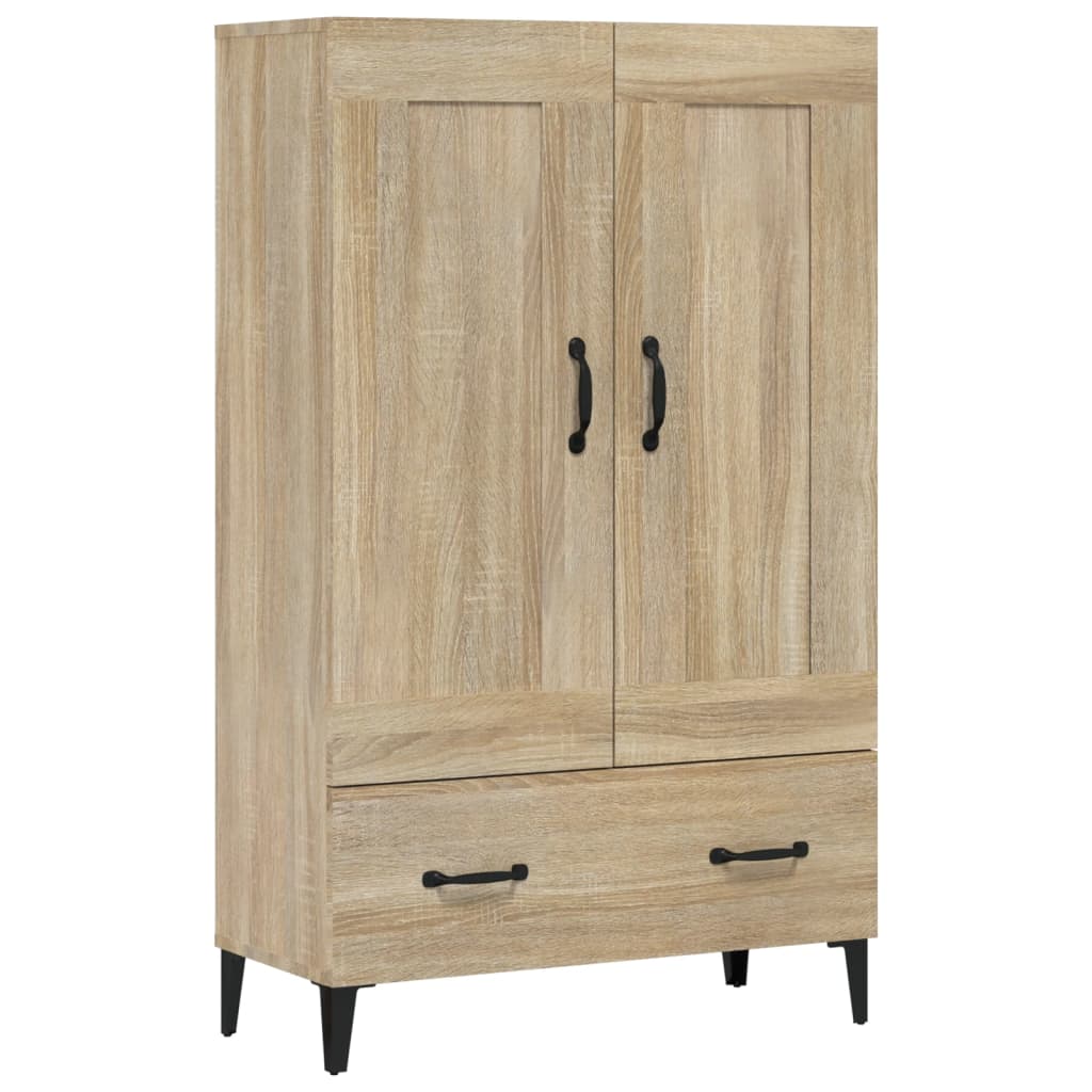 Buffet haut Chêne sonoma 70x31x115 cm Bois d'ingénierie - XIOS
