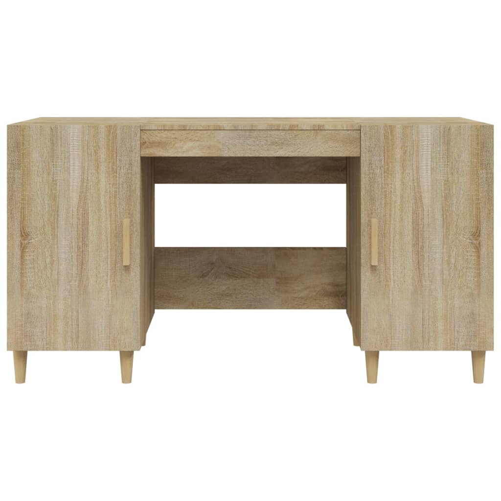 Bureau Chêne sonoma 140x50x75 cm Bois d'ingénierie - XIOS