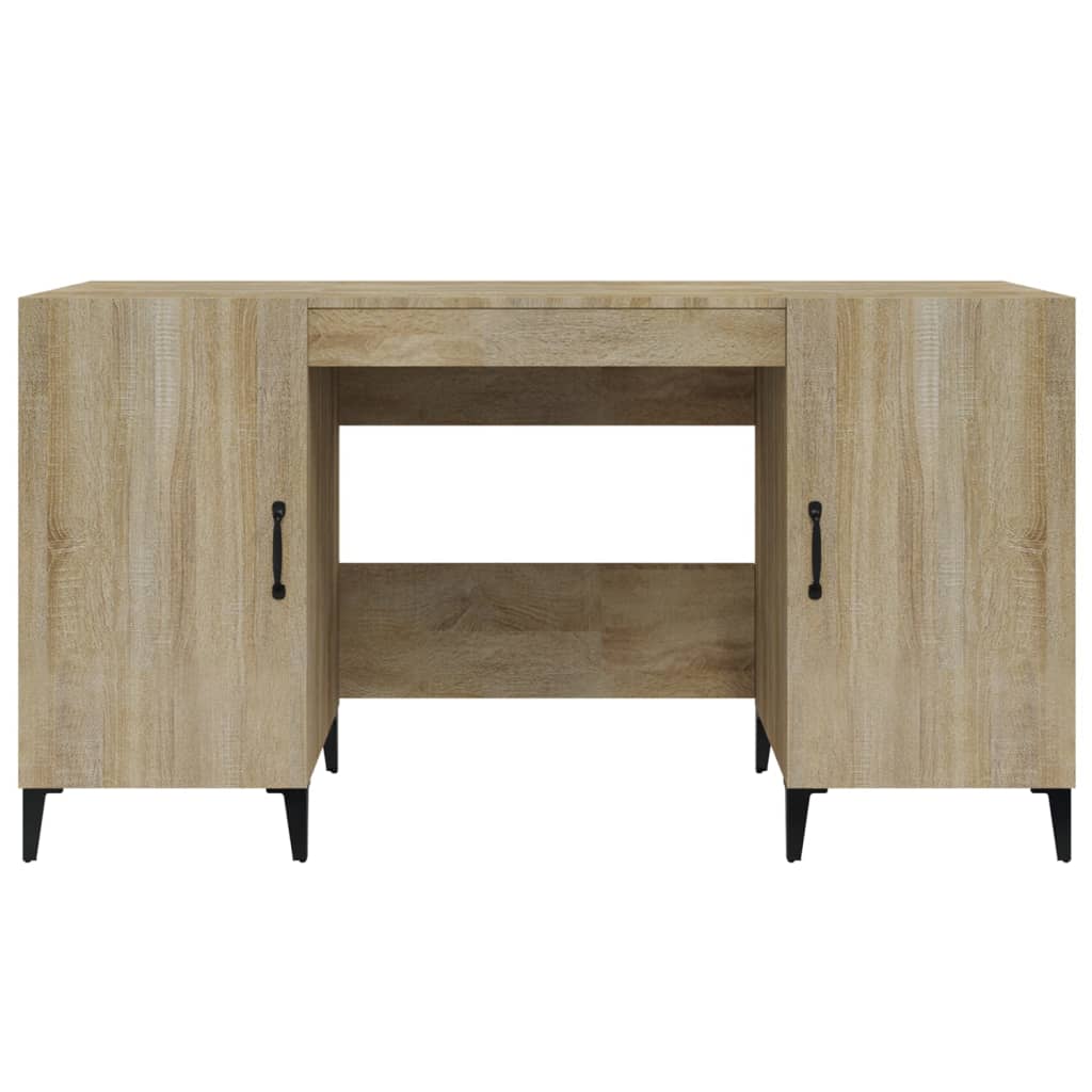 Bureau Chêne sonoma 140x50x75 cm Bois d'ingénierie - XIOS
