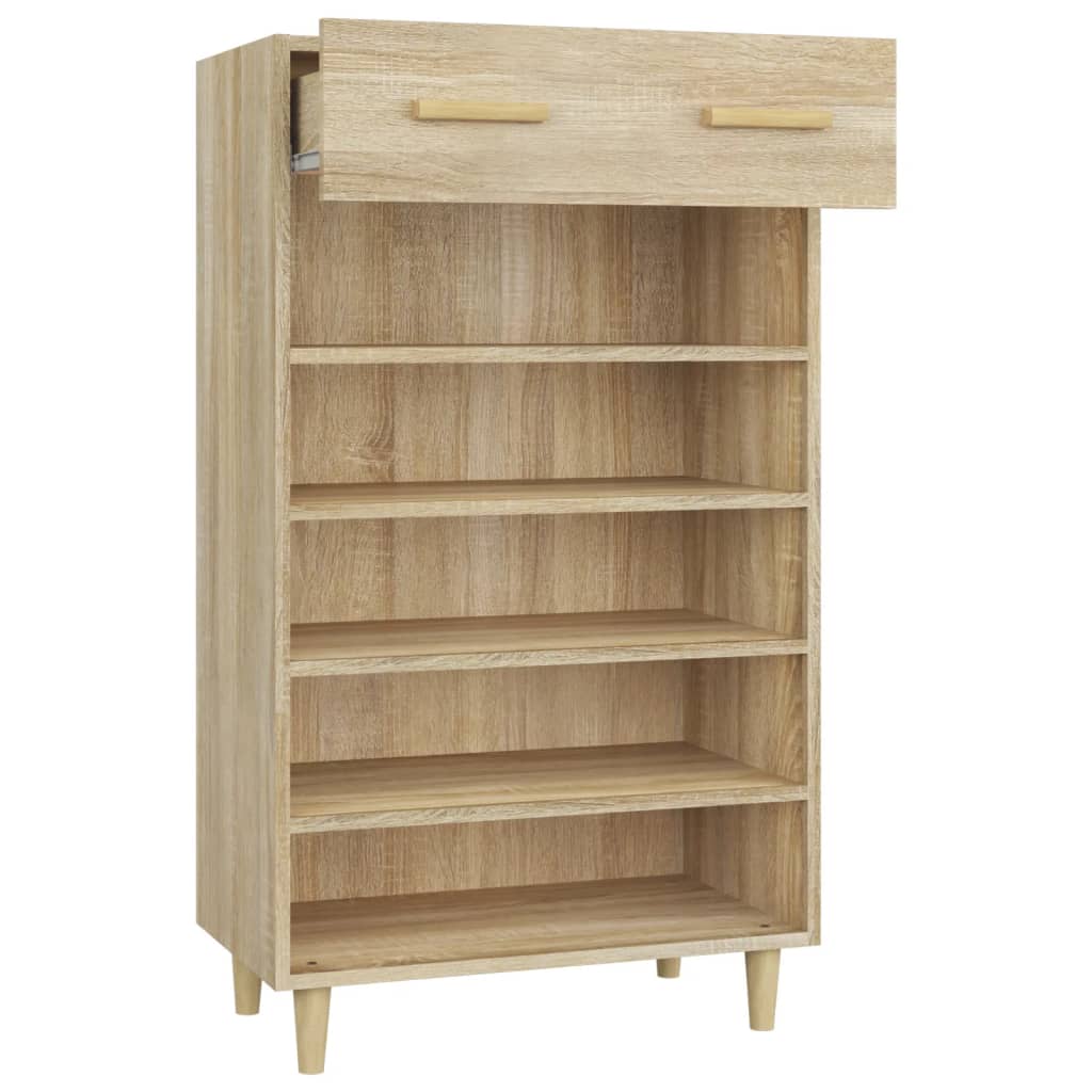 Armoire à chaussures Chêne sonoma 60x35x105cm Bois d'ingénierie - XIOS