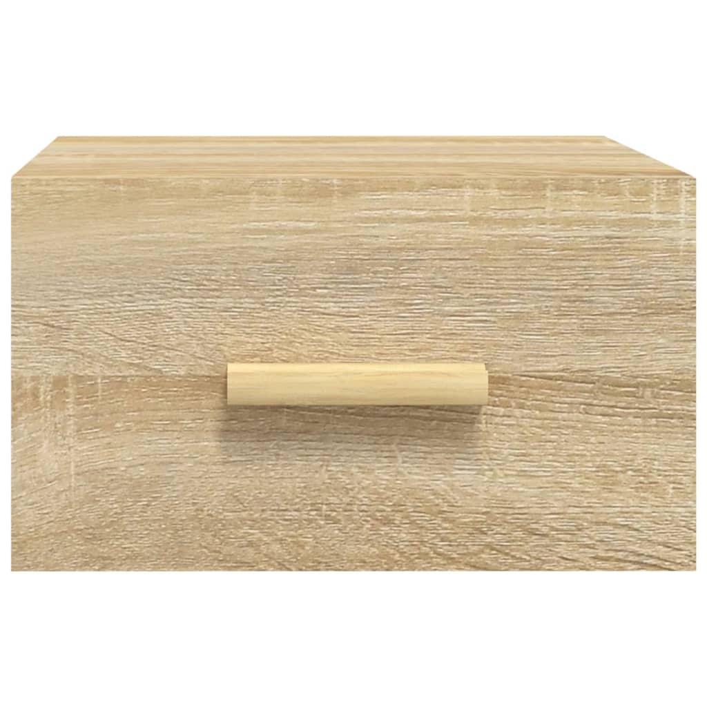 Tables de chevet murales 2 pcs chêne sonoma 35x35x20 cm - XIOS