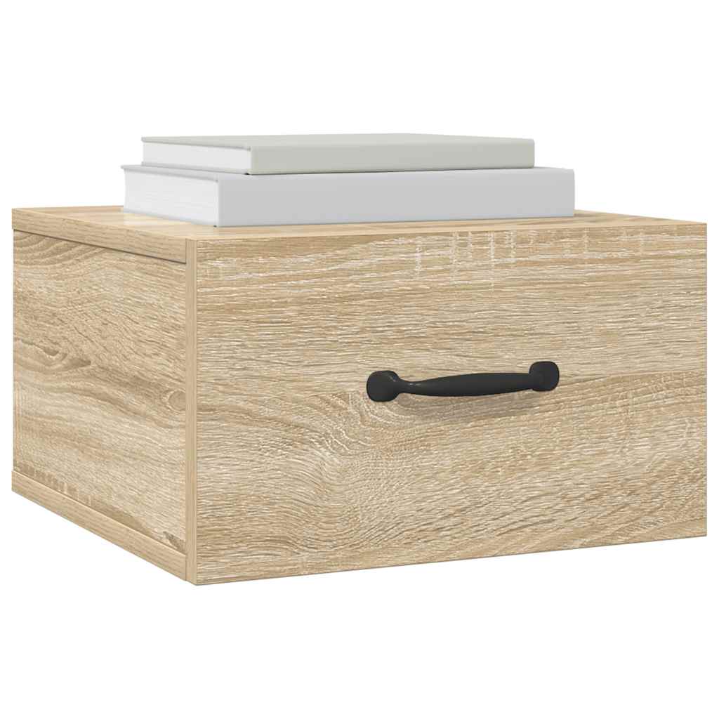 Tables de chevet murales 2 pcs Chêne sonoma 35x35x20 cm - XIOS