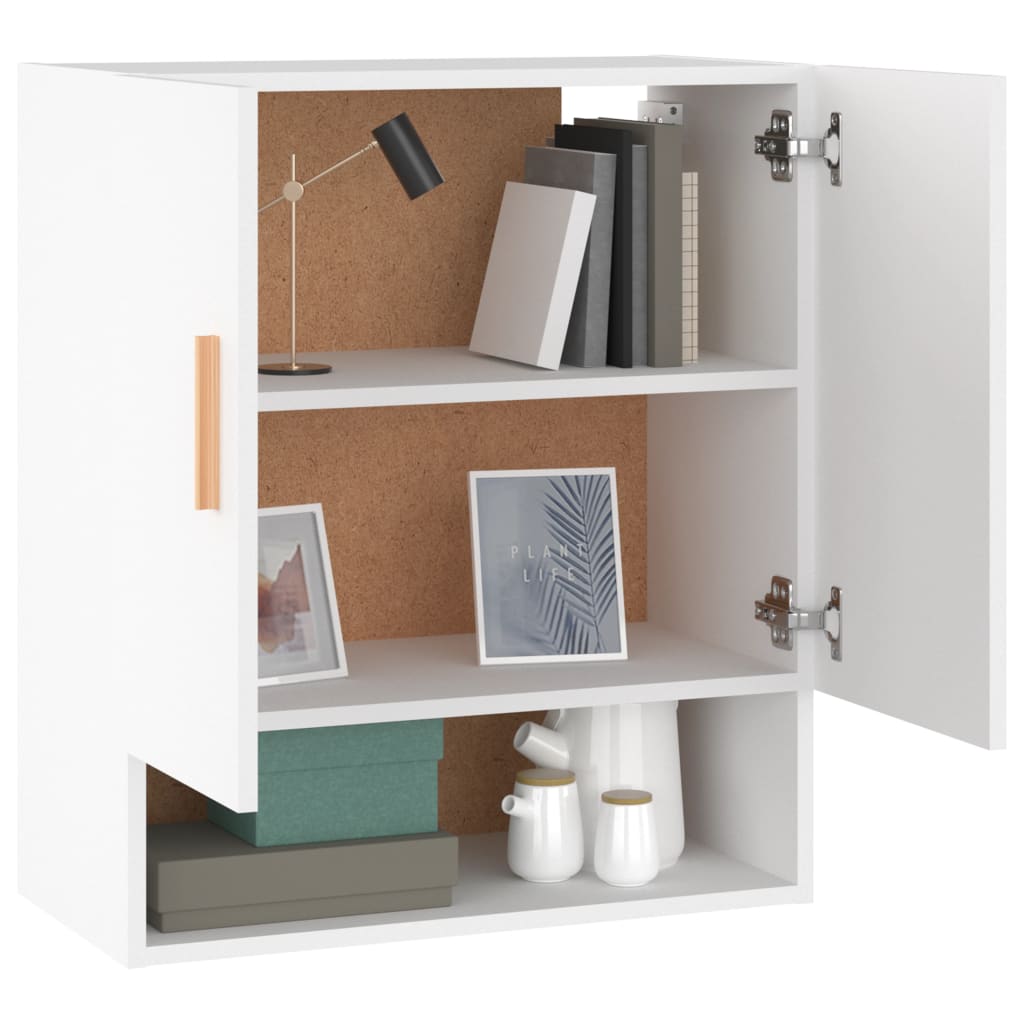 Armoire murale Blanc 60x31x70 cm Bois d'ingénierie - XIOS