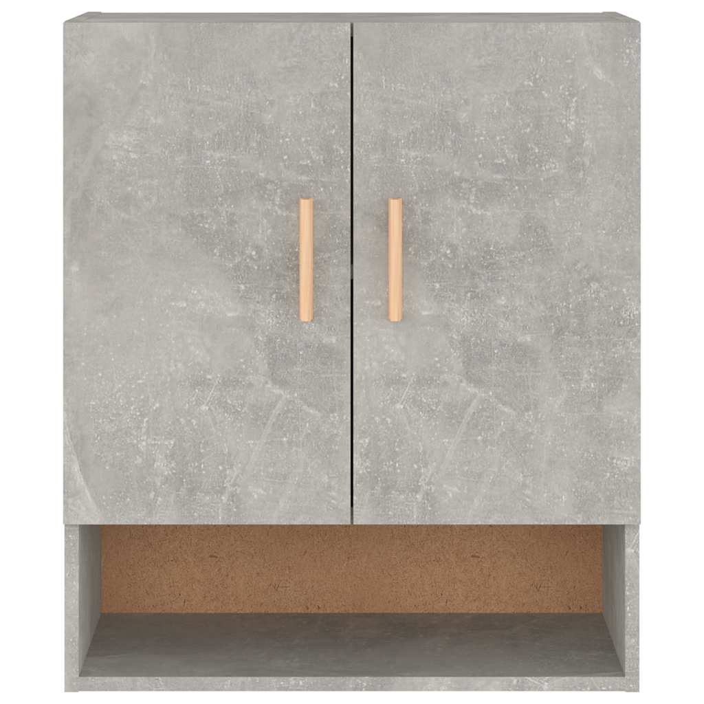 Armoire murale Gris béton 60x31x70 cm Bois d'ingénierie - XIOS