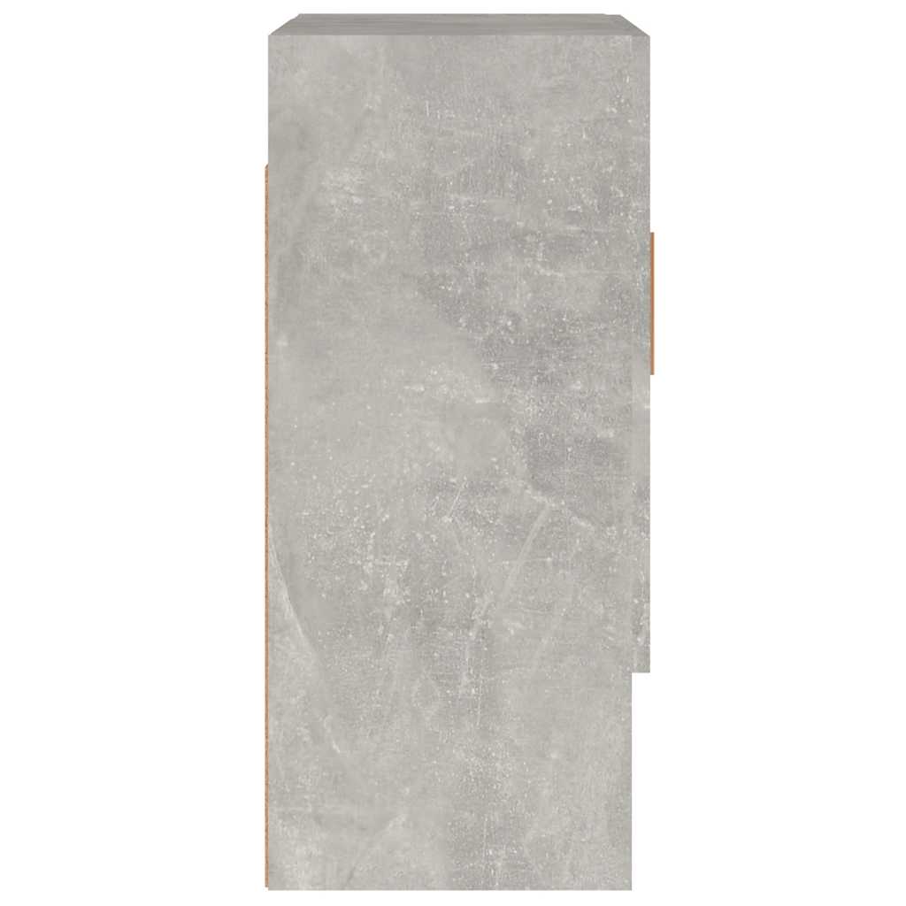 Armoire murale Gris béton 60x31x70 cm Bois d'ingénierie - XIOS
