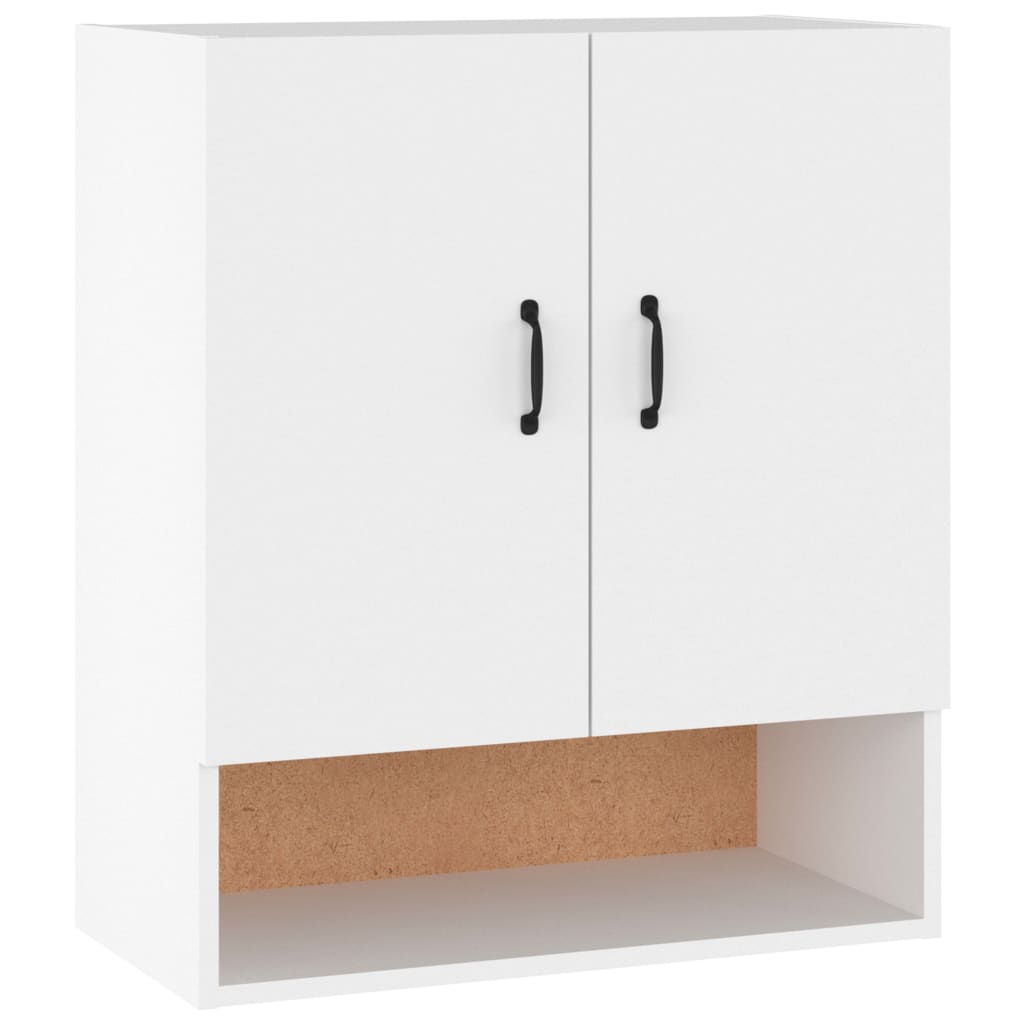 Armoire murale Blanc 60x31x70 cm Bois d'ingénierie - XIOS