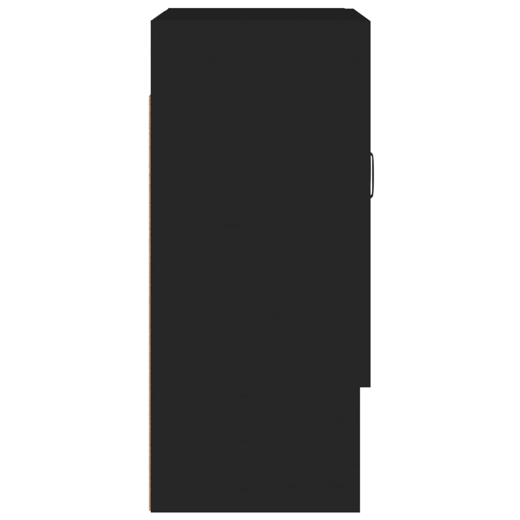 Armoire murale Noir 60x31x70 cm Bois d'ingénierie - XIOS