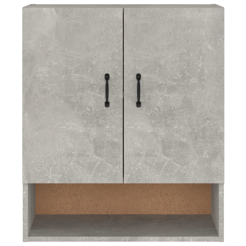 Armoire murale Gris béton 60x31x70 cm Bois d'ingénierie - XIOS