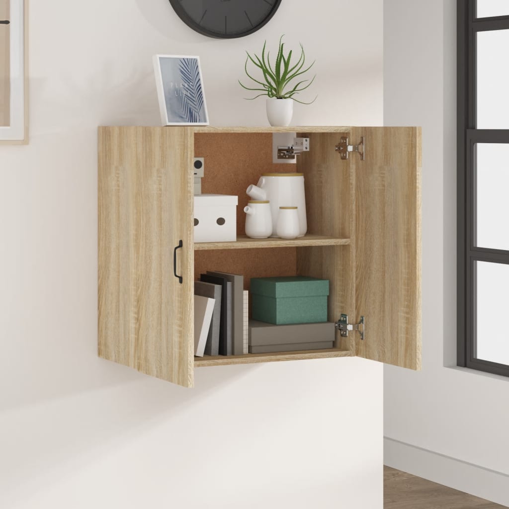 Armoire murale Chêne sonoma 60x31x60 cm Bois d'ingénierie - XIOS