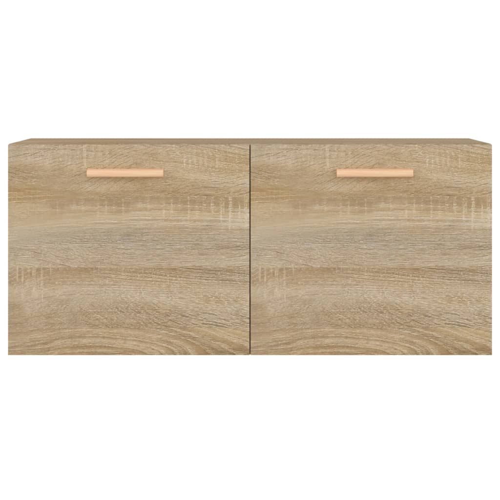 Armoire murale Chêne sonoma 80x35x36,5 cm Bois d'ingénierie - XIOS
