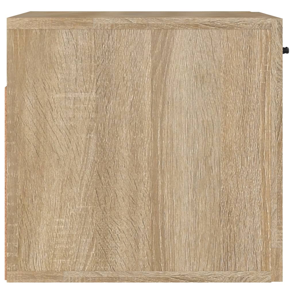 Armoire murale Chêne sonoma 80x35x36,5 cm Bois d'ingénierie - XIOS