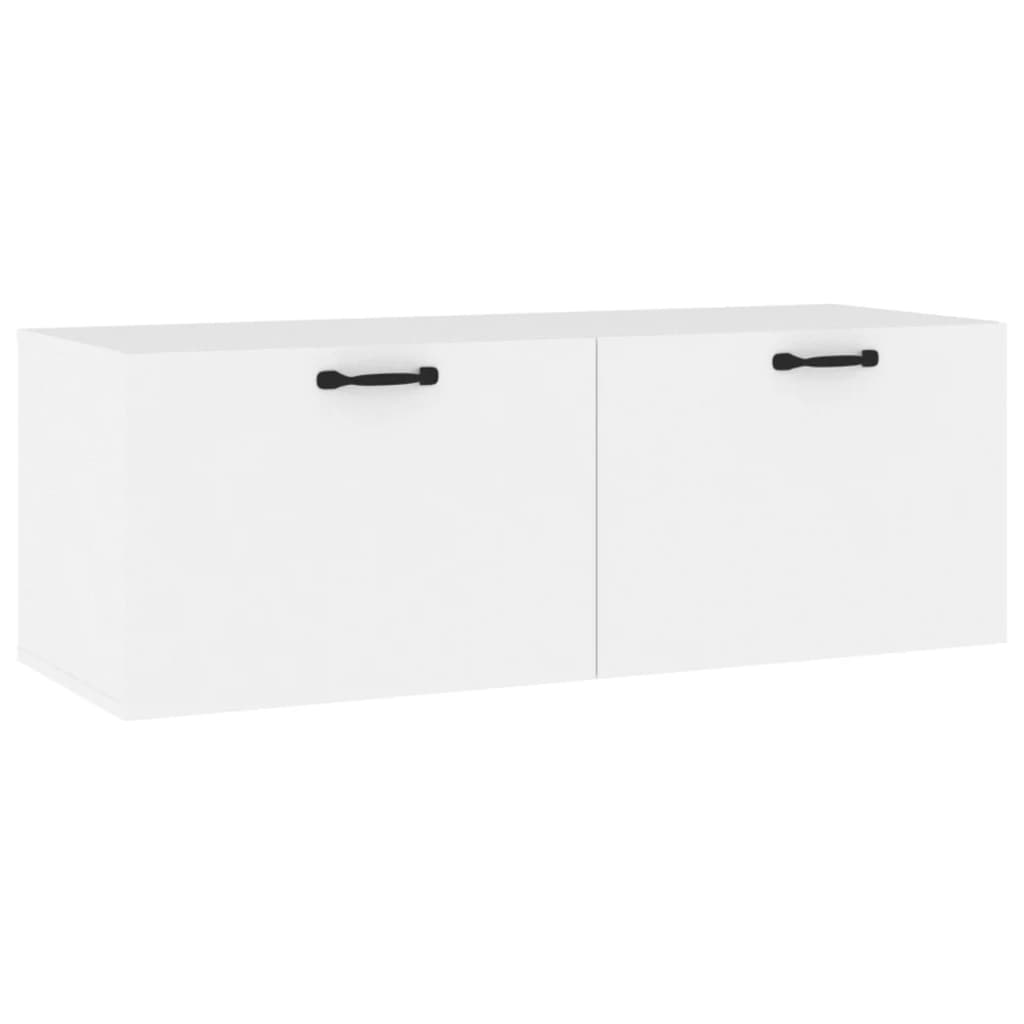 Armoire murale Blanc 100x36,5x35 cm Bois d'ingénierie - XIOS