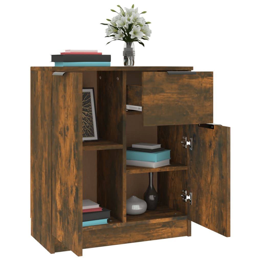 Buffet Chêne fumé 60x30x70 cm Bois d'ingénierie - XIOS