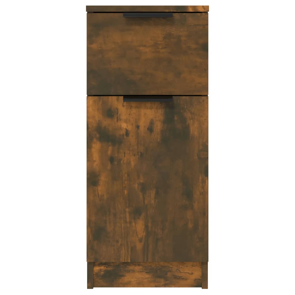 Buffets 2 pcs Chêne fumé 30x30x70 cm Bois d'ingénierie - XIOS
